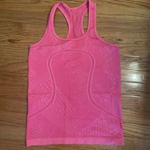 Lululemon Hot Pink Swiftly Tech Racerback Tank
